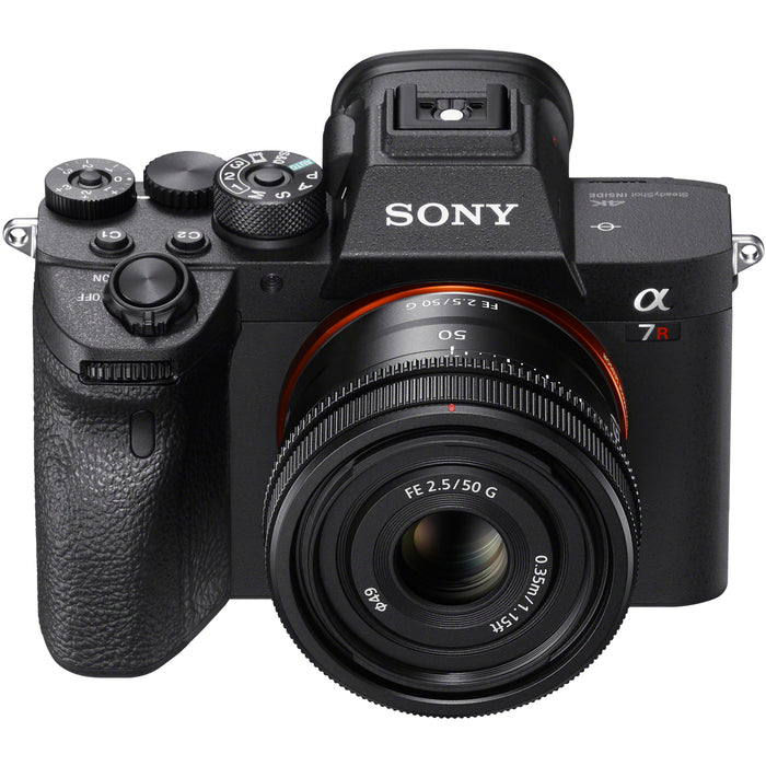 Sony a7R IV Mirrorless Full Frame Camera Bundle + 50mm F2.5 G FE Lens SEL50F25G Kit
