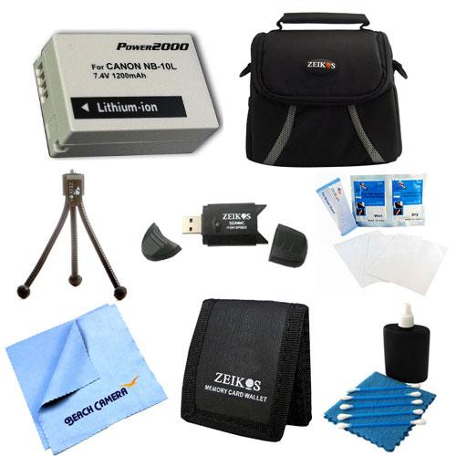 Special Loaded Value NB-10L Kit For Canon Powershot SX40,SX50, G15,G16 & G1X