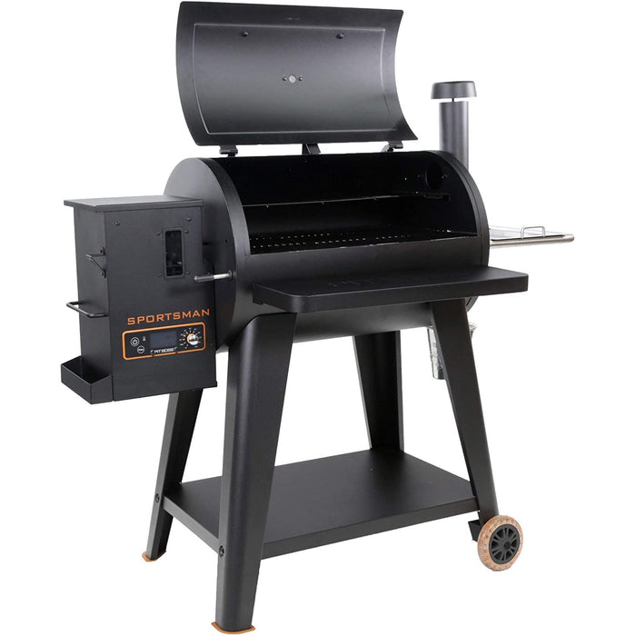 Pit Boss PB820SP Sportsman 820SP Wood Pellet Grill/Smoker, Convection Cooking - 10537