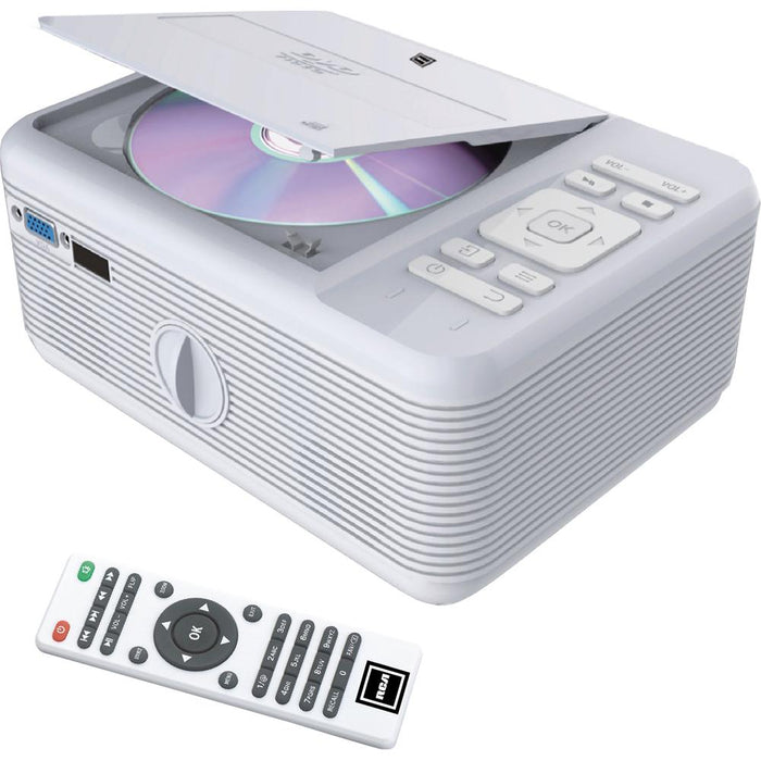 RCA RPJ140 Bluetooth 1080p Full HD Projector with DVD Player - Open Box
