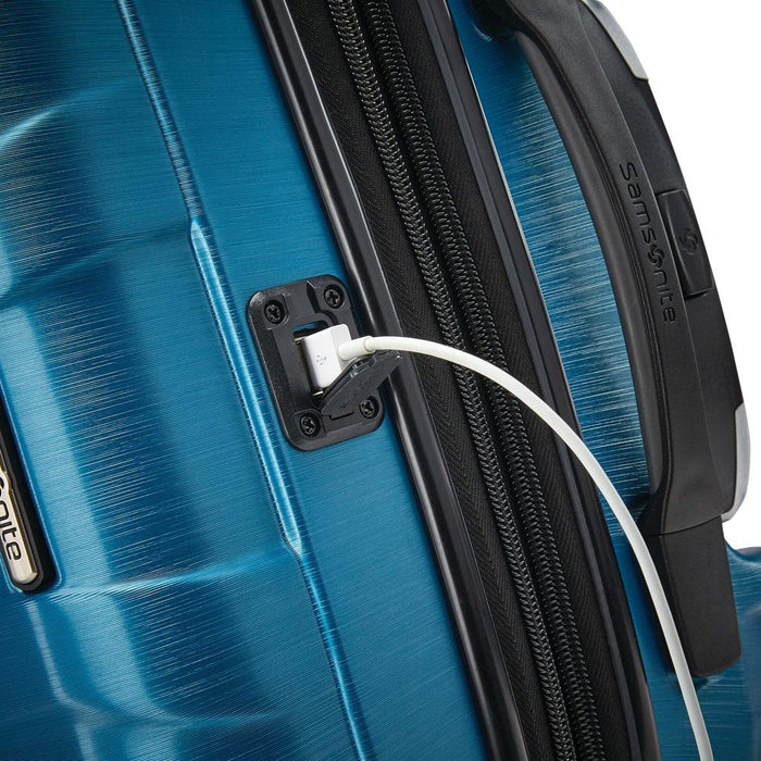 Samsonite Centric 2 Hardside Expandable Luggage with Spinner Wheels, Carry-On 20" - Blue
