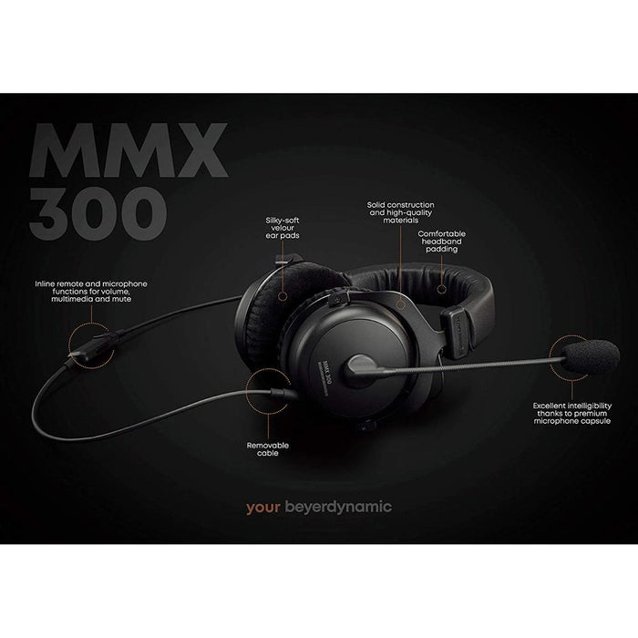 Beyerdynamic MMX 300 2nd Generation Gaming and Multimedia Headset