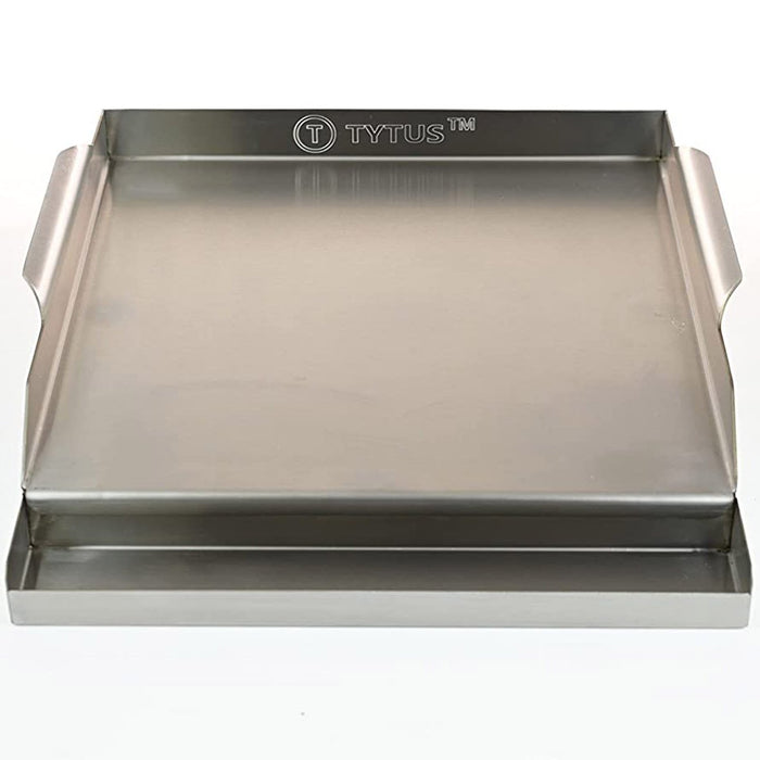 Tytus 16 x 14 Stainless Steel Griddle Accessory for Grills (A10005)
