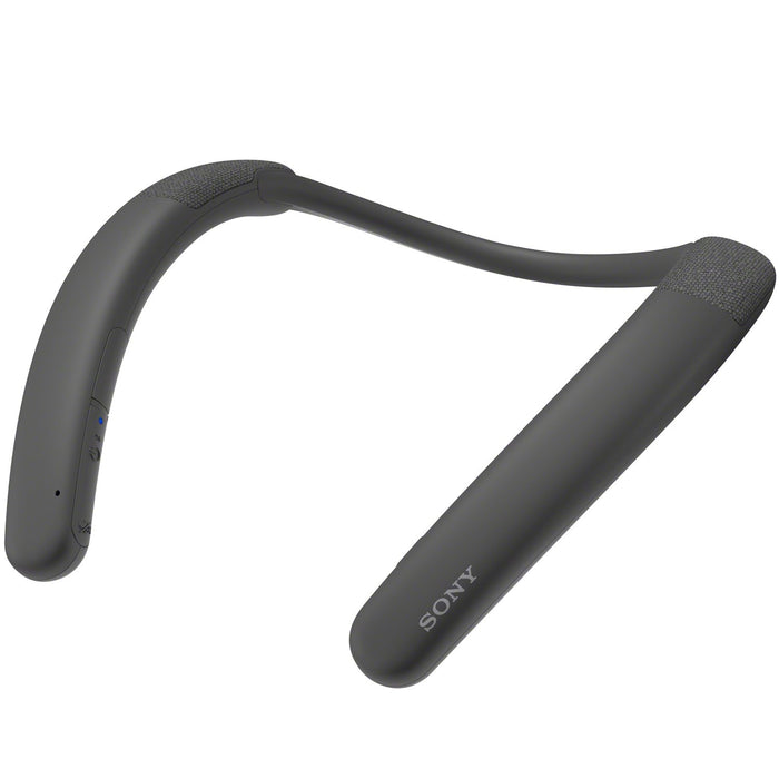 Sony Neckband Portable Wireless Bluetooth Speaker, Gray SRS-NB10/H + Power Bundle