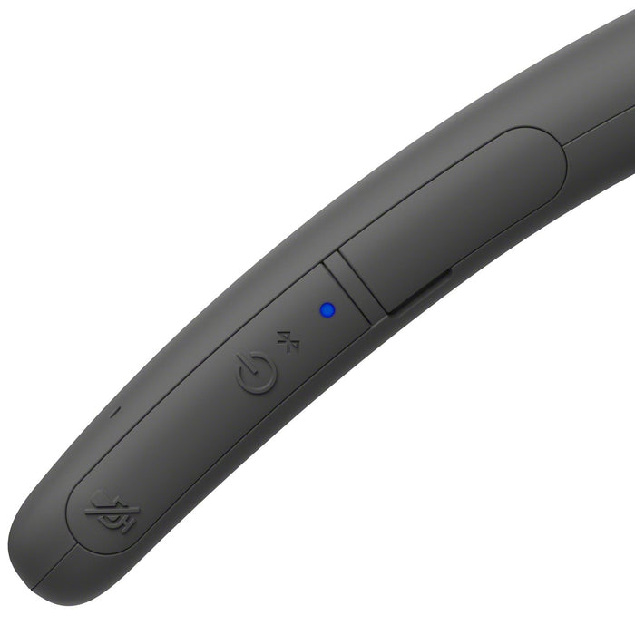Sony Neckband Portable Wireless Bluetooth Speaker, Gray SRS-NB10/H + Power Bundle