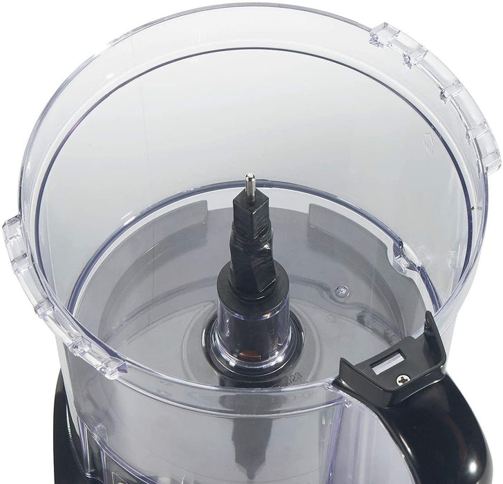 Hamilton Beach 10-cup Stack and Snap Food Processor - Black and Stainless Steel (70723)