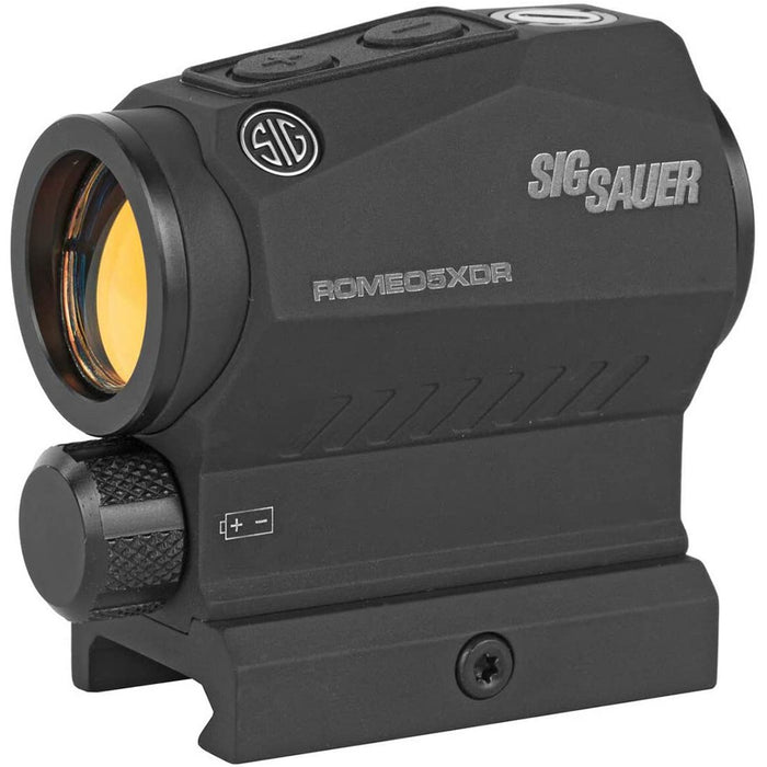 Sig Sauer ROMEO5XDR 1x20mm Red Dot Sight, 2 MOA Dot/65 MOA Circle Dot - Black (SOR52102)