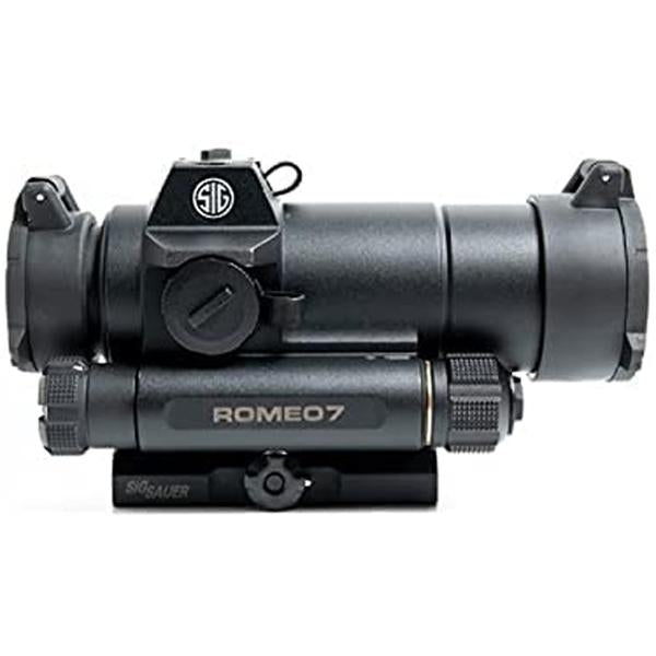 Sig Sauer ROMEO7 1x30mm Full-Size Red Rot Sight, 2 MOA - Black (SOR71001)
