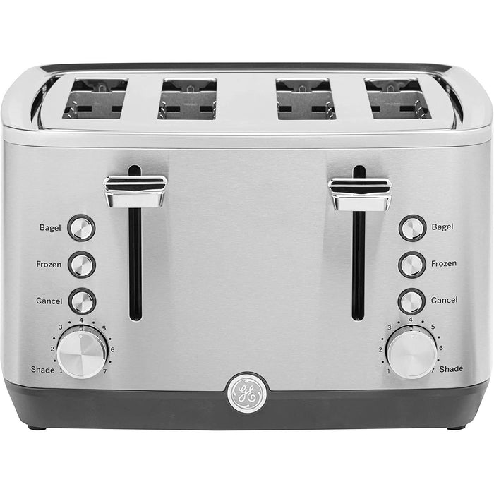 GE 4-Slice Toaster, Stainless Steel - G9TMA4SSPSS