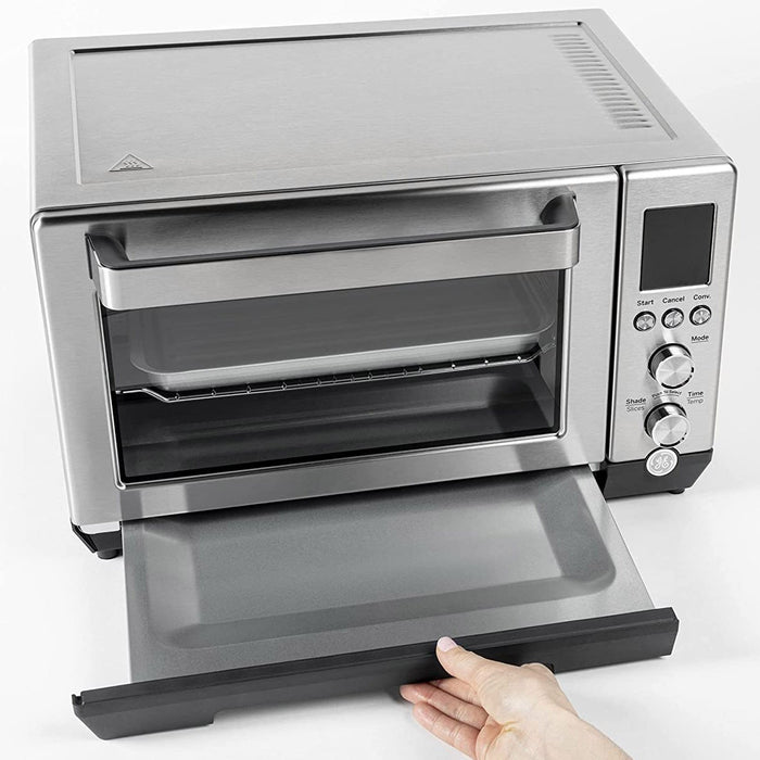 GE Quartz Convection Toaster Oven, Stainless Steel - G9OCABSSPSS