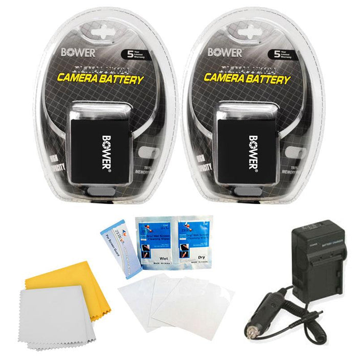 Special 2 Pack Battery Kit For The Canon Powershot SX50,G16,G1X,SX40