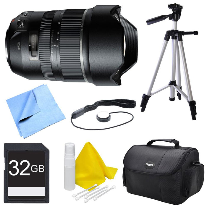 Tamron A012 SP 15-30mm F/2.8 Ultra-Wide Angle Zoom Di VC USD Lens for Canon Bundle