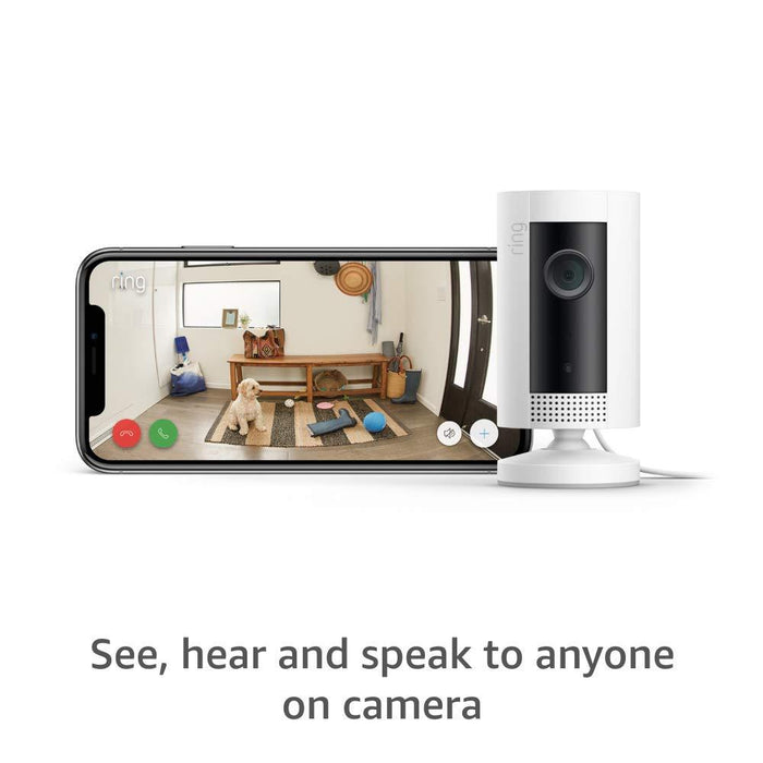 Ring Indoor Cam Compact HD Security Camera in White
