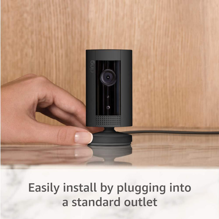 Ring Indoor Cam Compact HD Security Camera in Black