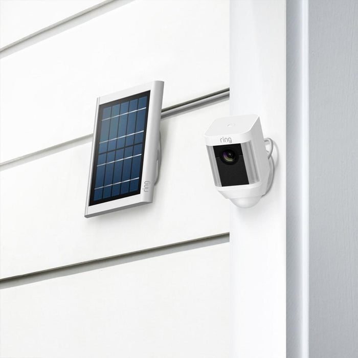 Ring Solar Panel V4 Security Camera Battery Charger White