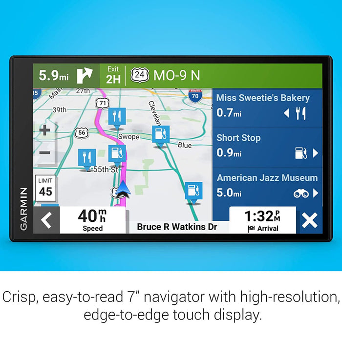 Garmin DriveSmart 86 8" Car GPS Navigator (010-02471-00) Bundle with 10" Hard EVA Case