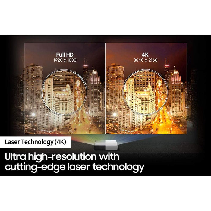 Samsung 120" The Premiere LSP7T 4K Smart Laser Projector (SP-LSP7TFAXZA ) - Open Box