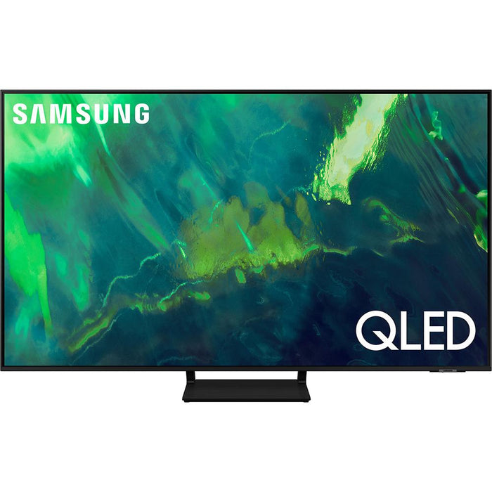 Samsung 55 Inch QLED 4K UHD Smart TV 2021 with Premium 1 Year Extended Plan