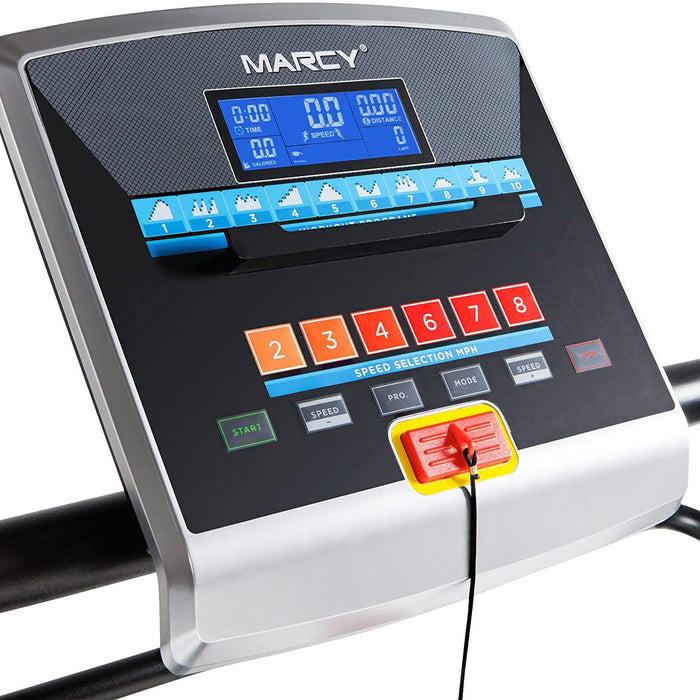 Marcy Easy Folding Motorized Treadmill - JX-651BW