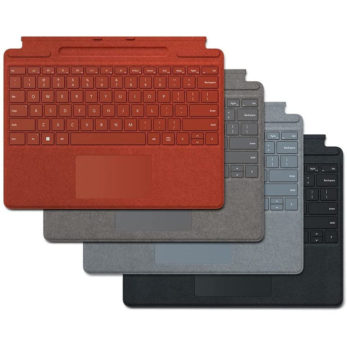 Microsoft Surface Pro Signature Mechanical Keyboard - Poppy Red (8XA-00021)