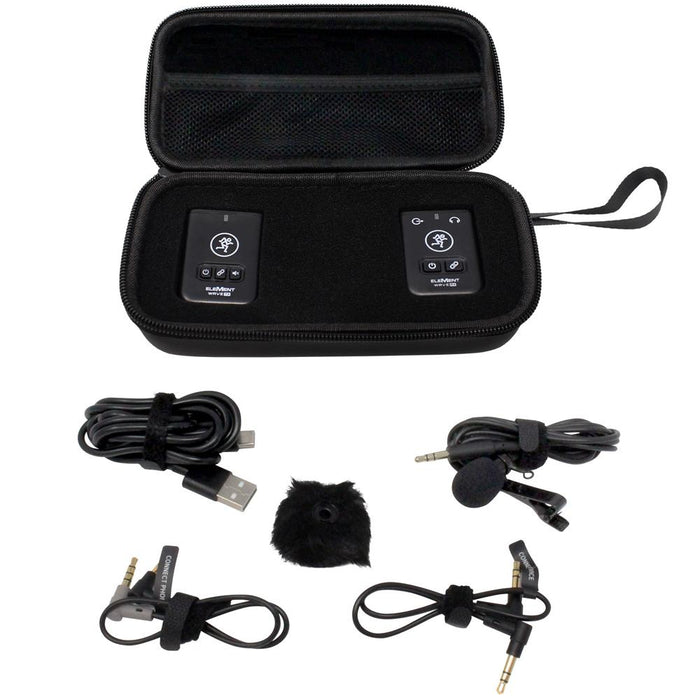 Mackie EleMent Wave LAV - Wireless Microphone System + 1 Year Extended Warranty