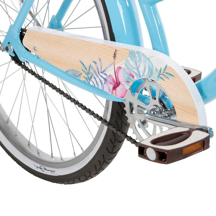 Huffy Panama Jack Women's Beach Cruiser Bike, Light Blue, 26-inch - Open Box
