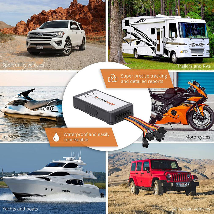 TrackmateGPS HYDRO LTE Waterproof 4G GPS Vehicle Tracker - Open Box