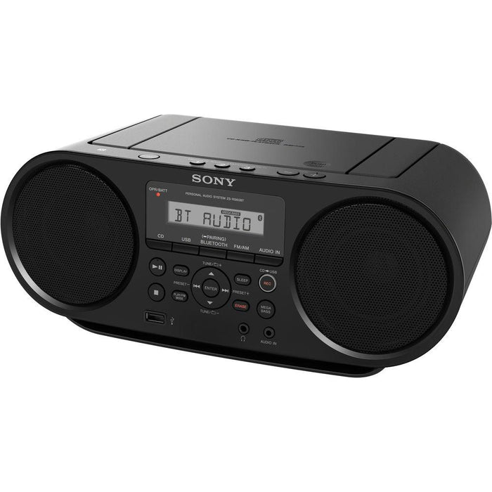 Sony ZS-RS60BT CD Boombox with Bluetooth, 4-Watt