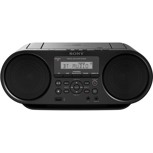 Sony ZS-RS60BT CD Boombox with Bluetooth, 4-Watt