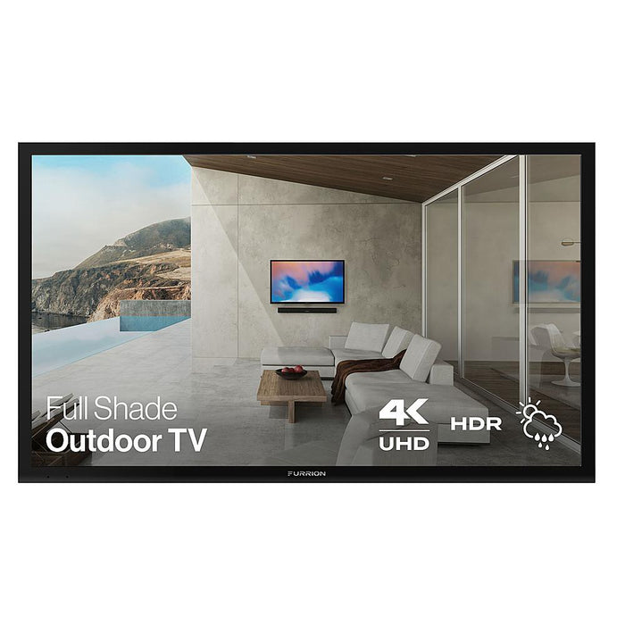 Furrion 43" Partial Sun 4K Ultra HD Outdoor TV with 2 Year Extended Warranty