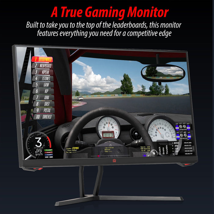 Deco Gear 25" 1080P FHD 144Hz Gaming Monitor with Bonus Deco Gear Mechanical Keyboard