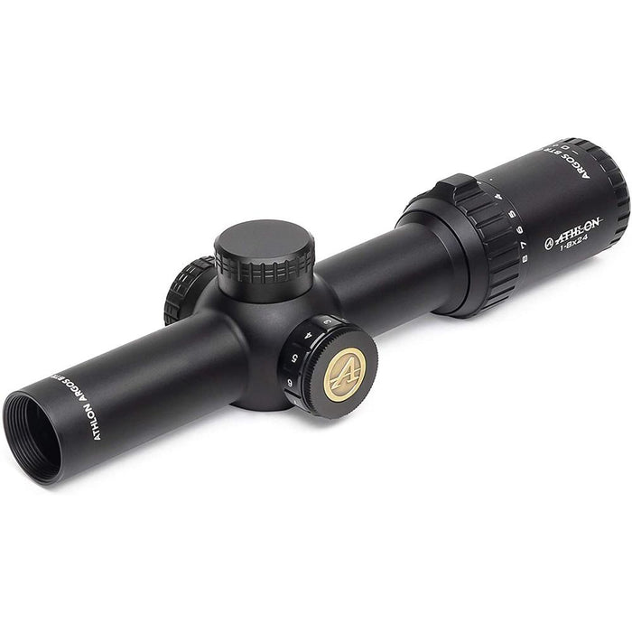 Athlon Optics Argos BTR GEN2 1-8x24 Riflescope Black with Flashlight Bundle