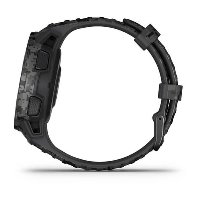 Garmin Instinct Solar Rugged Outdoor Watch Camo Edition Graphite Camo + Warranty