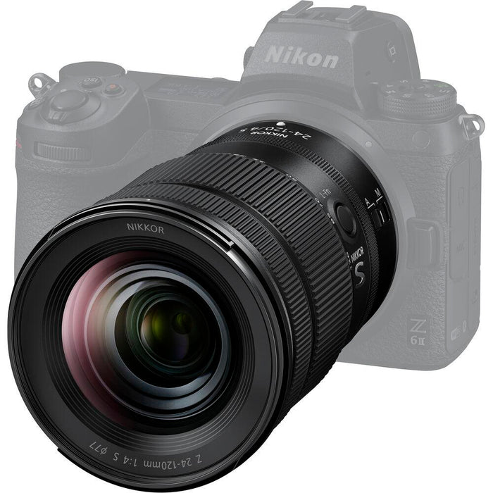 Nikon NIKKOR Z 24-120mm f/4 S Full Frame Zoom Lens for Z-Mount Mirrorless 20105 Bundle