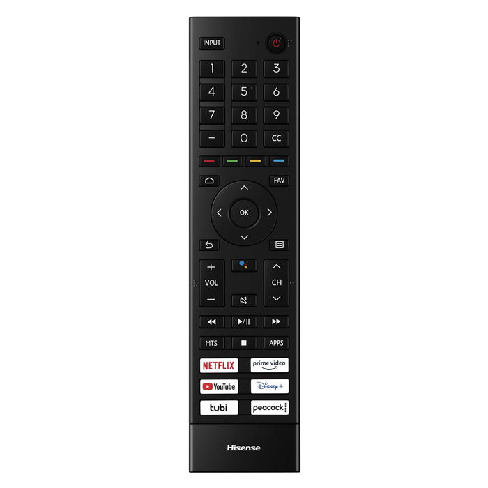 Hisense 55U6G 55" 4K ULED Quantum HDR Smart TV w/ Deco Home 60W Soundbar Bundle