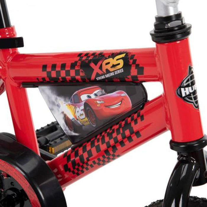 Huffy Disney Pixar Cars Lightning McQueen 12 Inch Kids' Bike Red + Tool Bundle