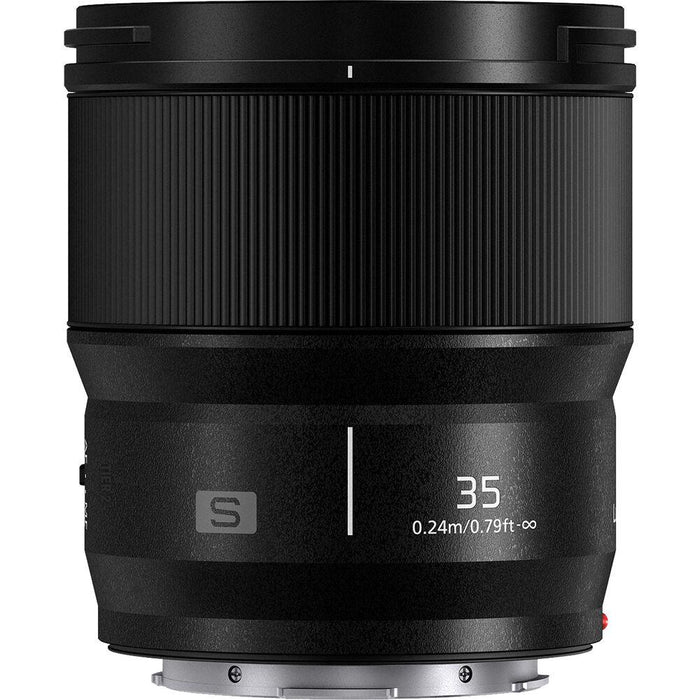 Panasonic 35mm F1.8 LUMIX S Lens Kit for L-Mount Mirrorless Full Frame Camera S-S35 Bundle