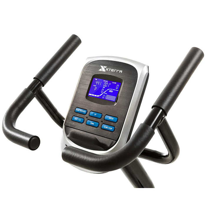 XTERRA Fitness SB150 Recumbent Exercise Bike w/ LCD 3.7" Display +Fitness Bundle