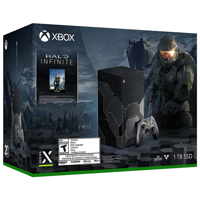 Microsoft Xbox Series X 1TB Halo Infinite Limited Edition Bundle with Elite 2 Controller