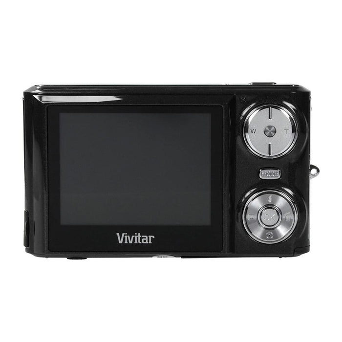 Vivitar Vivicam T325N Digital Camera Black with Camera Case & Cleaning Cloth