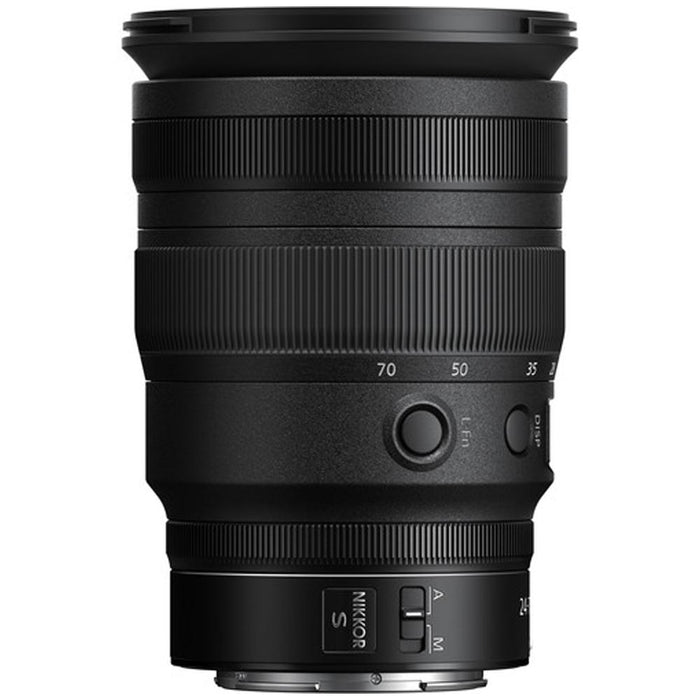 Nikon NIKKOR Z 24-70mm f/2.8 S Full Frame Zoom Lens for Z-Mount Mirrorless Refurbished