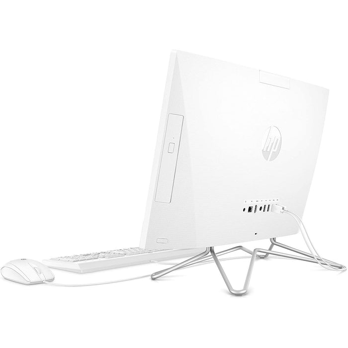 Hewlett Packard 22" All-in-One PC Computer with Athlon 3050U, 4GB RAM/256GB + Protection Pack