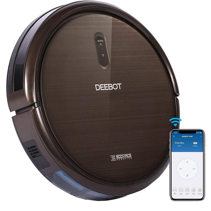 ECOVACS Deebot N79S Robot Vacuum Cleaner Espresso Renewed with Extended Warranty