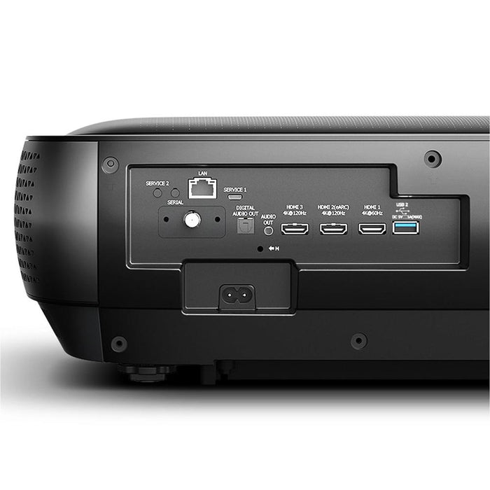 Hisense 120 TriChroma Laser 4K TV Projector w/120" ALR Screen +2 Year Extended Warranty