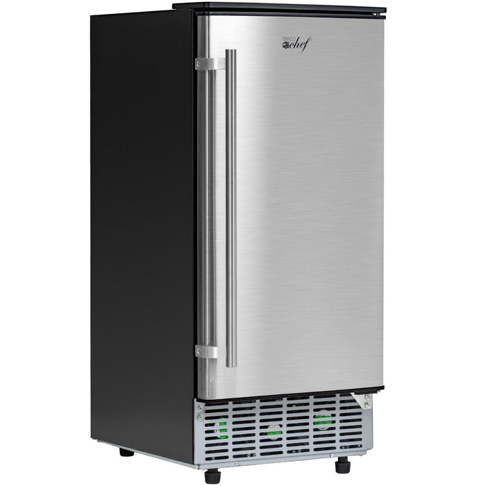 Deco Chef Under Counter Ice Maker, Automatically Makes 80lb Restaurant Quality Ice Per Day