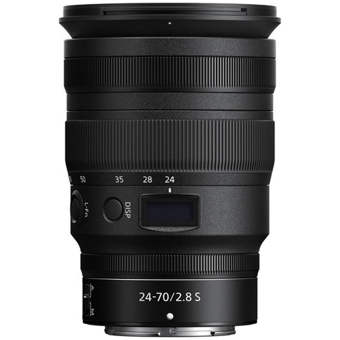 Nikon NIKKOR Z 24-70mm f/2.8 S Full Frame Zoom Lens for Z-Mount Mirrorless - Renewed