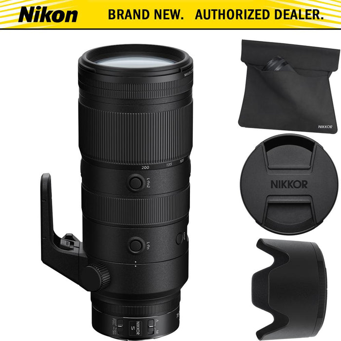 Nikon NIKKOR Z 70-200mm f/2.8 VR S Full-Frame Telephoto Zoom Z Mount Lens - Renewed