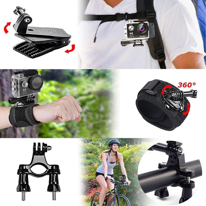 Akaso 14-In-1 Action Camera Accessory Kit - SYZ0014