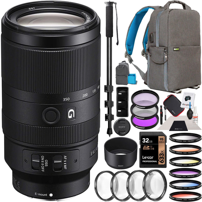 Sony E 70-350mm F4.5-6.3 G OSS Super Telephoto Lens SEL70350G