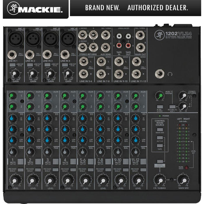 Mackie 1202VLZ4 12-Channel Compact Mixer - Open Box